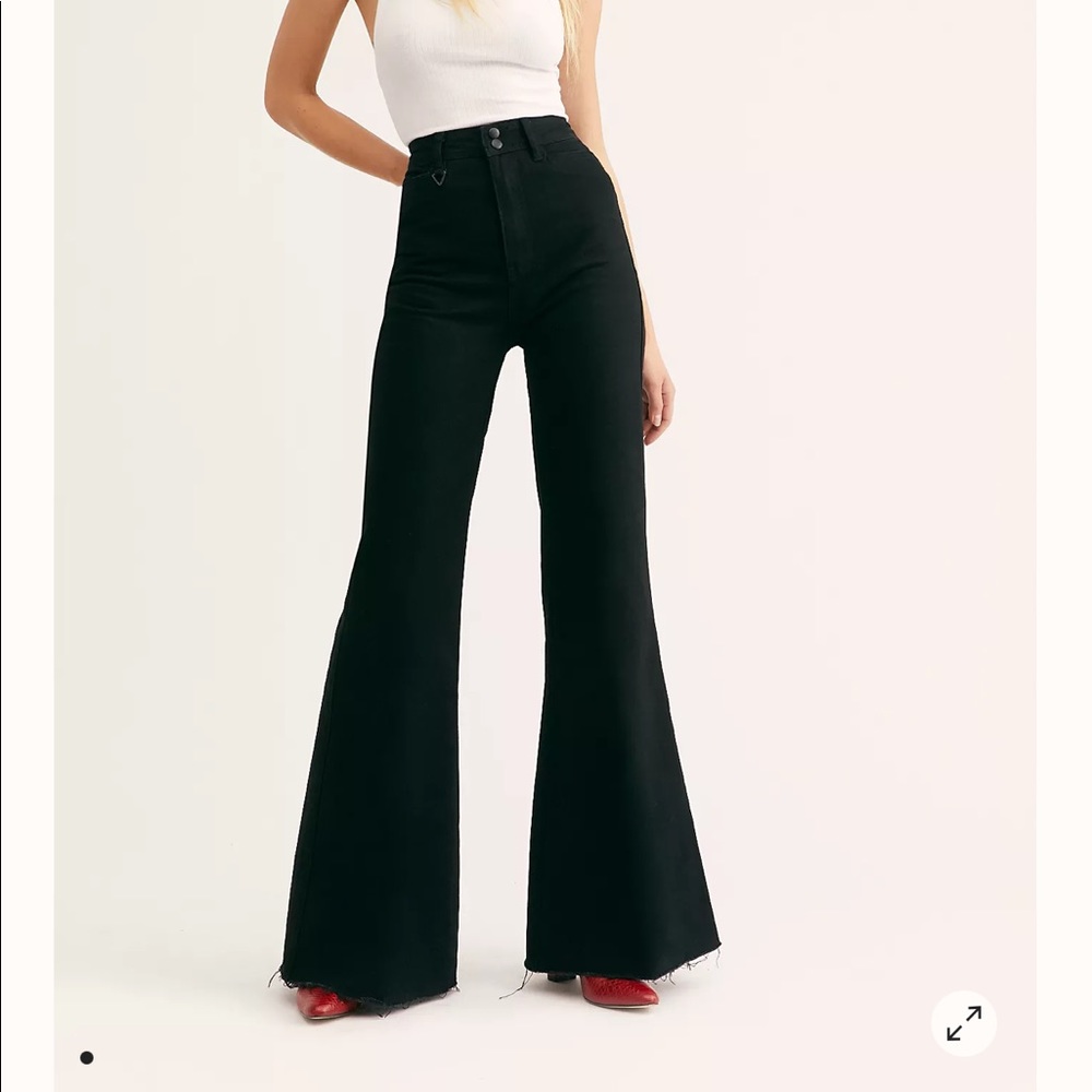 Beautiful free people bell bottoms